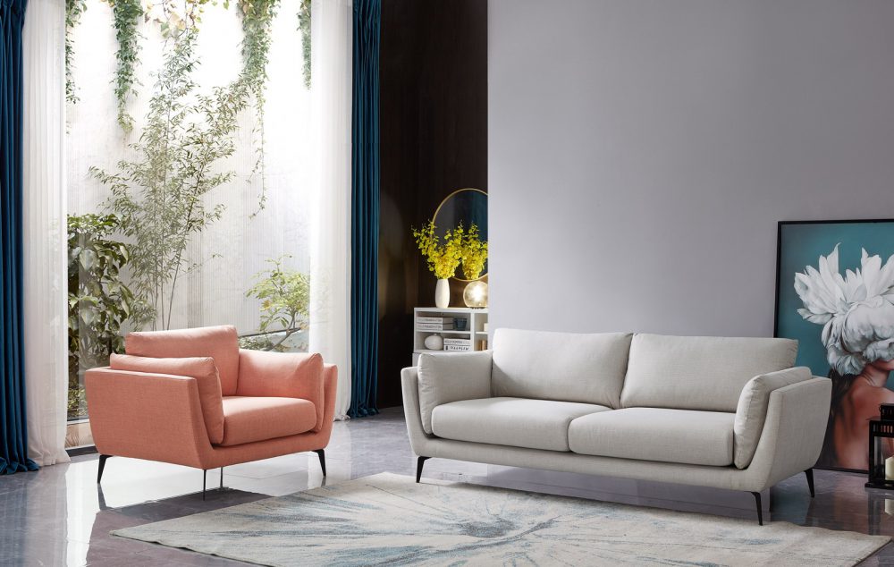Мягкая мебель Набор мягкой мебели AMSTERDAM 5176 beige+coral